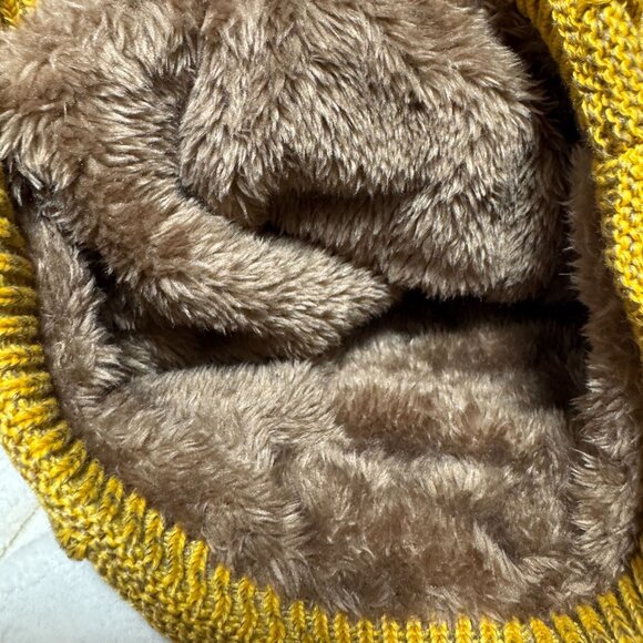 Oversized Baggy Slouchy Thick Winter Beanie Hat Winter Warm Fleece Lined - Picture 6 of 7